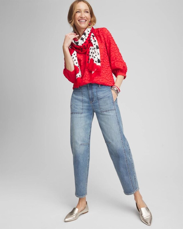 Embellished Valentine's Day Blouse - image 2